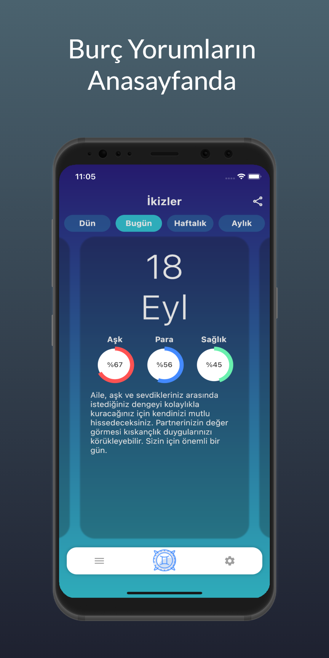Burç Yorumları - ENOR ekran görüntüsü